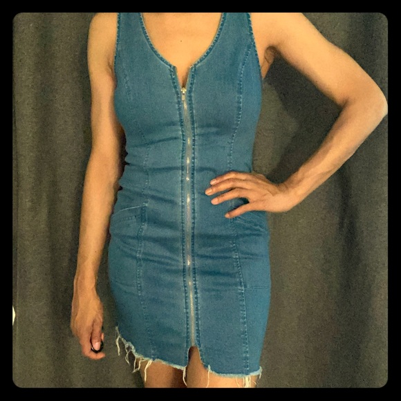 DENIM DRESS - Picture 3 of 11